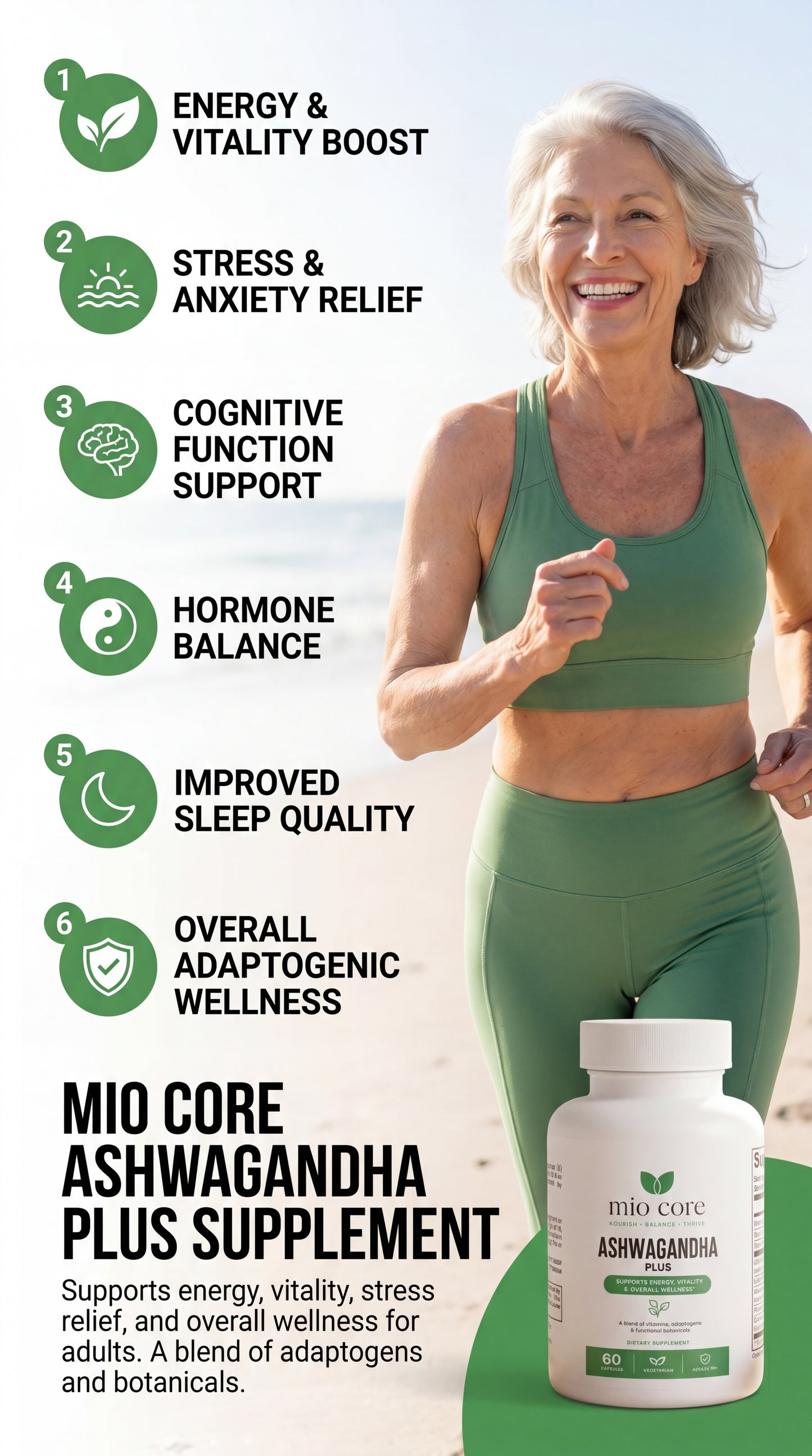 MioCore Ashwagandha Plus Capsules