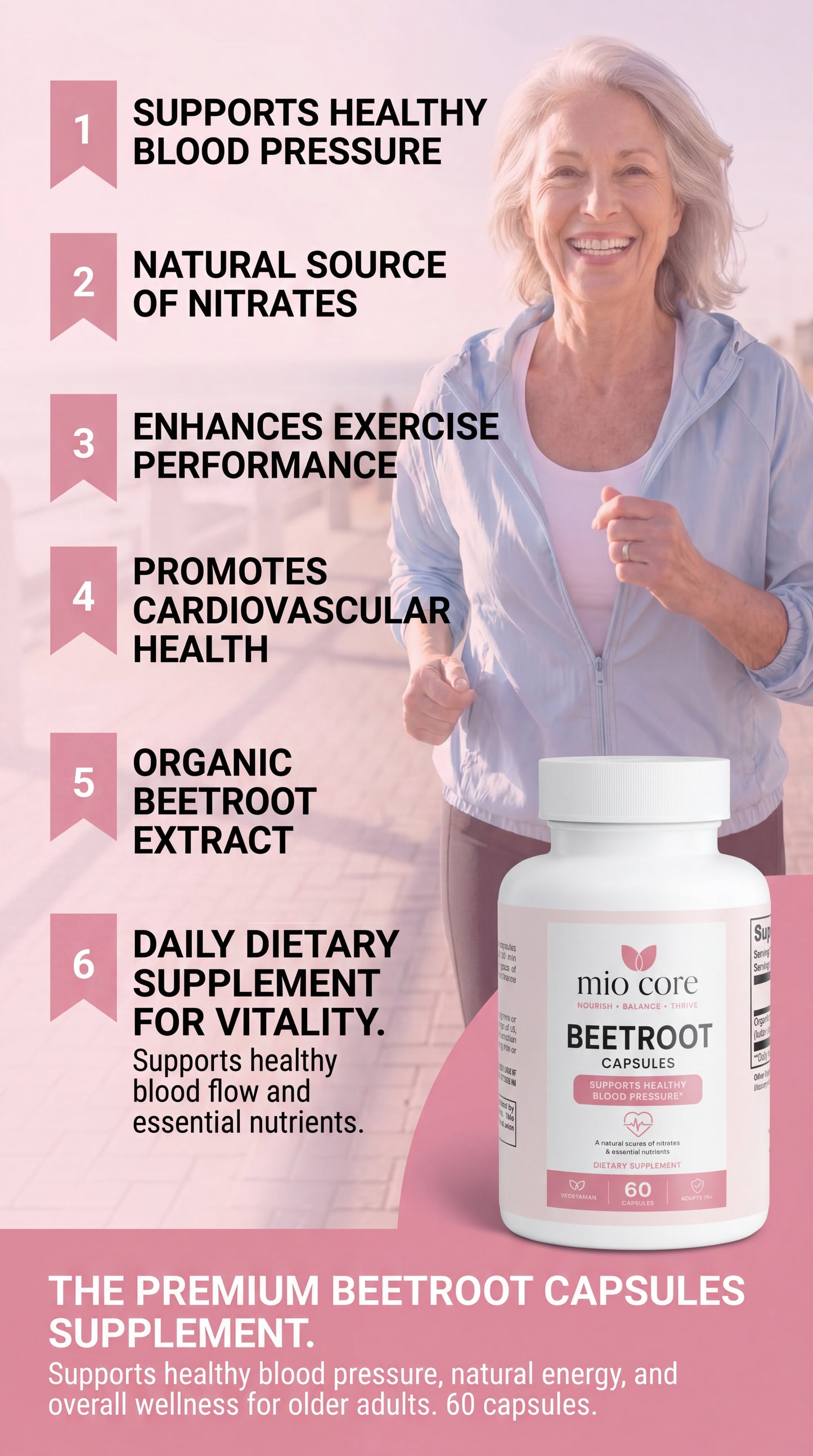 Mio Core Beetroot Capsules+